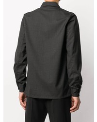 Мужская темно-серая рубашка с длинным рукавом от Undercover