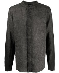 Мужская темно-серая рубашка с длинным рукавом от Thom Krom