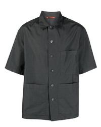 Мужская темно-серая рубашка с коротким рукавом от Barena