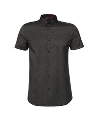 Мужская темно-серая рубашка с коротким рукавом от Burton Menswear London