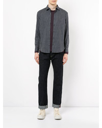 Мужская темно-серая рубашка от Cerruti