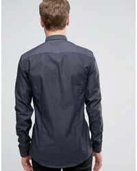 Мужская темно-серая рубашка от Minimum