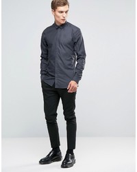 Мужская темно-серая рубашка от Minimum