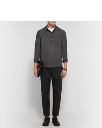 Мужская темно-серая рубашка от Barena