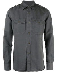 Мужская темно-серая рубашка от Tom Ford