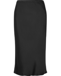 Темно-серая сатиновая юбка от The Row