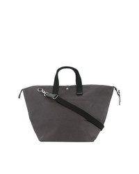 Женская темно-серая спортивная сумка из плотной ткани от Cabas
