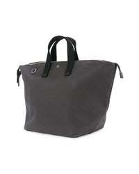 Женская темно-серая спортивная сумка из плотной ткани от Cabas