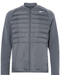 Мужская темно-серая стеганая куртка от Nike