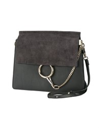 Темно-серая сумка через плечо от Chloé