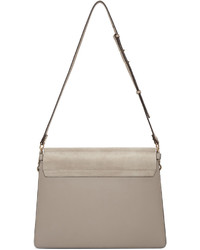 Женская темно-серая сумка от Chloé