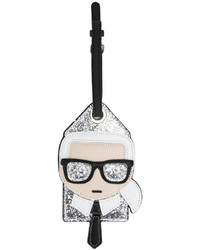 Женская темно-серая сумка от Karl Lagerfeld