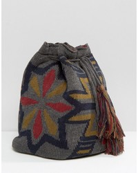 Женская темно-серая сумка от Hat Attack