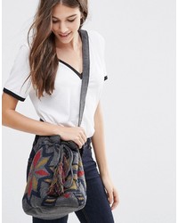 Женская темно-серая сумка от Hat Attack