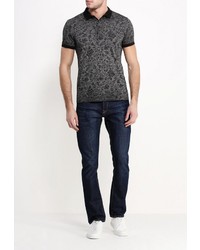 Мужская темно-серая футболка-поло от Boss Orange