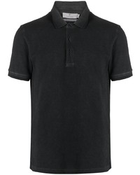 Мужская темно-серая футболка-поло от Canali