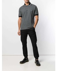 Мужская темно-серая футболка-поло от Vivienne Westwood