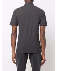 Мужская темно-серая футболка-поло от Lardini