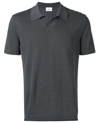 Мужская темно-серая футболка-поло от Dondup
