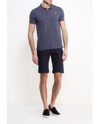 Мужская темно-серая футболка-поло от E-Bound