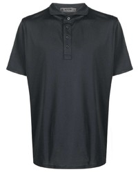 Мужская темно-серая футболка-поло от G/FORE