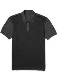Мужская темно-серая футболка-поло от Lanvin