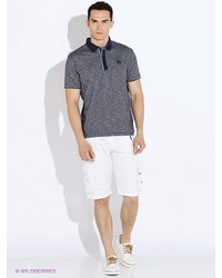 Мужская темно-серая футболка-поло от LERROS