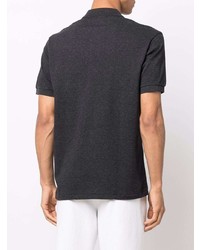 Мужская темно-серая футболка-поло от Lacoste