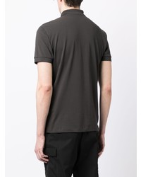 Мужская темно-серая футболка-поло от Ea7 Emporio Armani