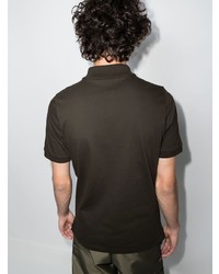 Мужская темно-серая футболка-поло от Fusalp
