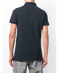 Мужская темно-серая футболка-поло от MAISON KITSUNÉ