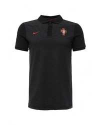 Мужская темно-серая футболка-поло от Nike