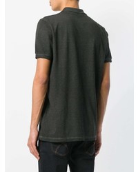 Мужская темно-серая футболка-поло от Tomas Maier