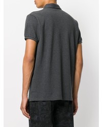 Мужская темно-серая футболка-поло от Etro