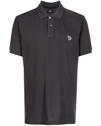 Мужская темно-серая футболка-поло от PS Paul Smith