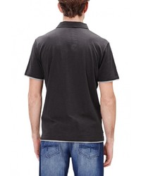 Мужская темно-серая футболка-поло от s.Oliver