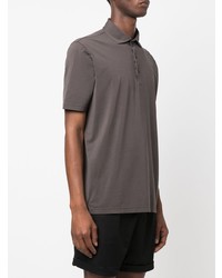 Мужская темно-серая футболка-поло от Barba