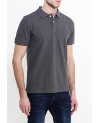 Мужская темно-серая футболка-поло от Tom Tailor