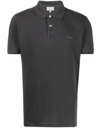 Мужская темно-серая футболка-поло от Woolrich