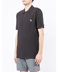 Мужская темно-серая футболка-поло от PS Paul Smith