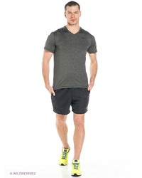 Мужская темно-серая футболка с v-образным вырезом от Nike