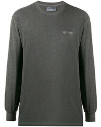 Мужская темно-серая футболка с длинным рукавом от Han Kjobenhavn