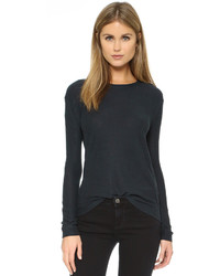 Женская темно-серая футболка с длинным рукавом от Iro . Jeans