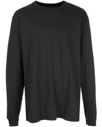 Мужская темно-серая футболка с длинным рукавом от John Elliott