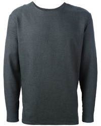 Мужская темно-серая футболка с длинным рукавом от Lemaire