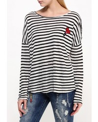 Женская темно-серая футболка с длинным рукавом от Sweewe