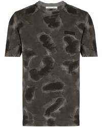Мужская темно-серая футболка с круглым вырезом с принтом тай-дай от 1017 Alyx 9Sm