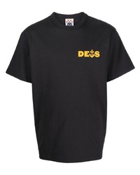 Мужская темно-серая футболка с круглым вырезом с принтом от Deus Ex Machina