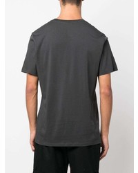 Мужская темно-серая футболка с круглым вырезом с принтом от Zadig & Voltaire