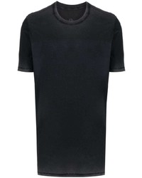 Мужская темно-серая футболка с круглым вырезом от 11 By Boris Bidjan Saberi